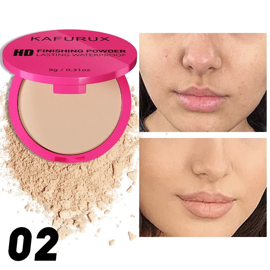 Blushimmer 4-color oil control matte face powder with pressed, long-lasting, full-coverage makeup for a flawless finish