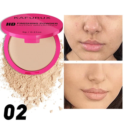 Blushimmer 4-color oil control matte face powder with pressed, long-lasting, full-coverage makeup for a flawless finish