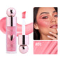 Blushimmer matte liquid blush with highly pigmented, long-lasting, non-fading smooth stage makeup in a vibrant shade.