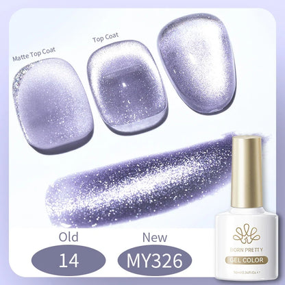 Blushimmer Born Pretty 117 Colors Cat Magnetic Gel Nail Polish 10ml with full coverage semi-permanent varnish on nails