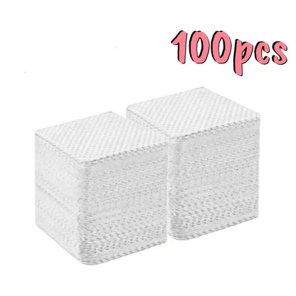Blushimmer 20/600pcs lint-free nail wipes and gel cleansing tissues for nail polish removal and beauty cleaning.