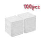 Blushimmer 20/600pcs lint-free nail wipes and gel cleansing tissues for nail polish removal and beauty cleaning.