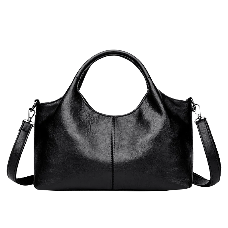 High Quality Large capacity Leather Women Tote Bag Designer Soft Leather Ladies Shoulder Crossbody Bag Fashion Female Handbags