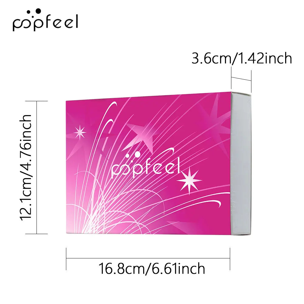 Blushimmer POPFEEL pink makeup set gift box with eyeshadow, blush, and lipstick for girls, ideal for birthdays or special occasions.