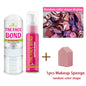 Blushimmer long-lasting primer setting spray duo with deep hydration, non-greasy, smudge-proof makeup base that holds like glue