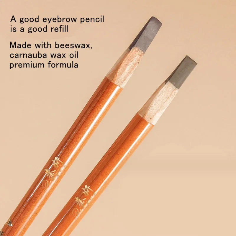 Blushimmer waterproof eyebrow pen for microblading enhancement, natural look, easy to apply brow tint and defining pencil