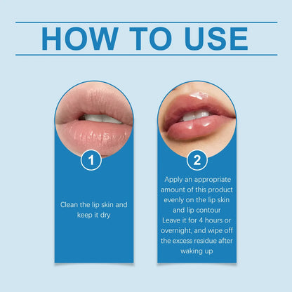 Blushimmer collagen lip mask with moisturizing, soothing formula to improve dry, chapped lips and reduce fine lines.