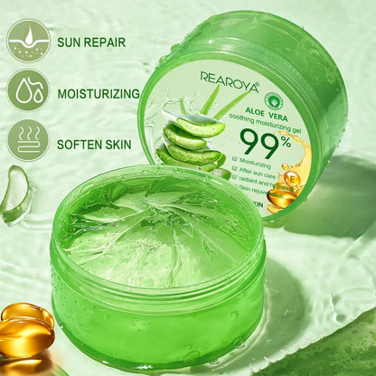 Products Face Moisturizing Aloe Vera Gel Cream Acne Treatment Face Cream Sun After Repair Sleeping Mask Face Care Skin Care Tool
