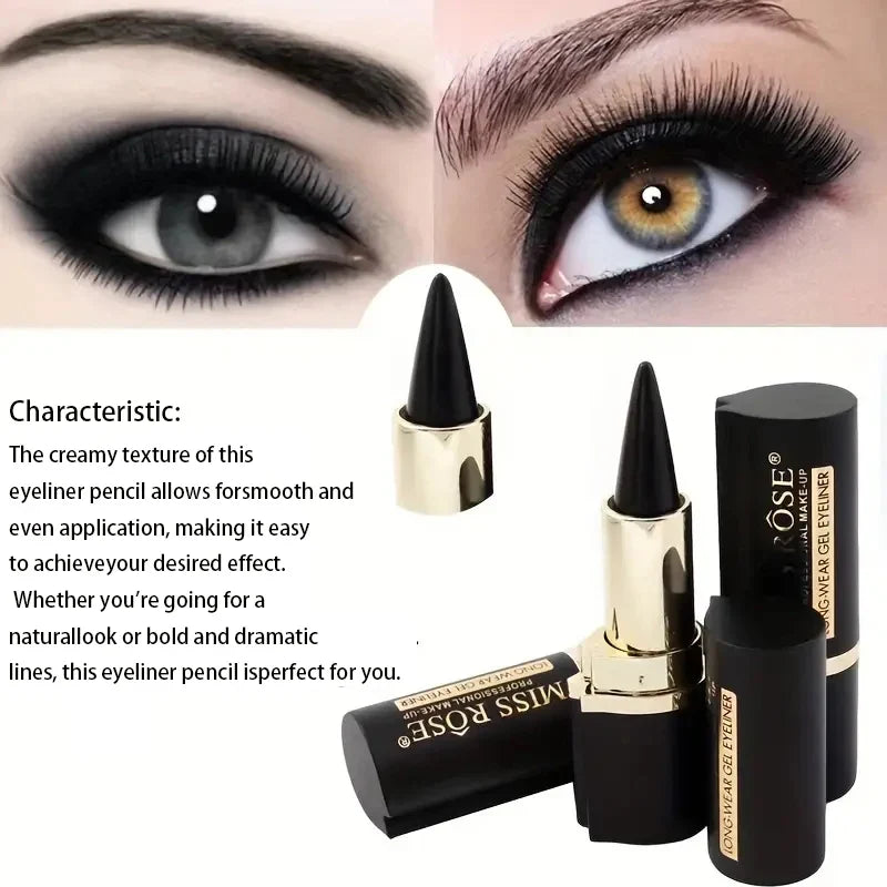 Blushimmer creamy eyeliner pencil with easy color application, sweat-proof, suitable for daily makeup for women.