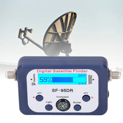 Digital Satellite Signal Finder Digital Satellite Signal Finder 950‑2150MHz LCD Display Backlit Portable Satellite Finder