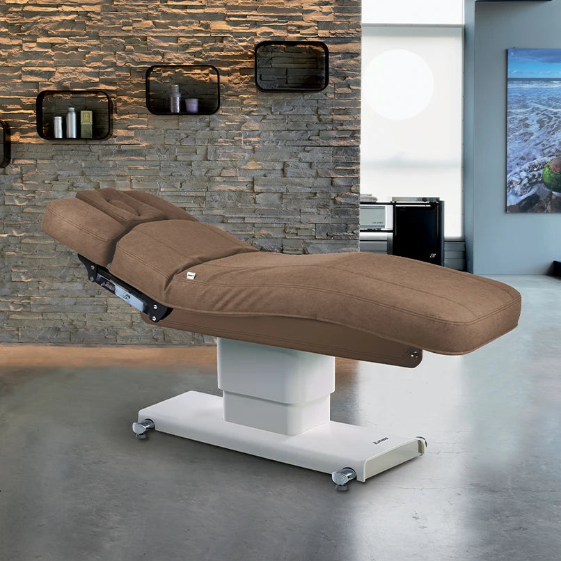 Dark Gray Electric 4 Motor Beauty  Bed with   Facial Spa Bed for Beauty Salon