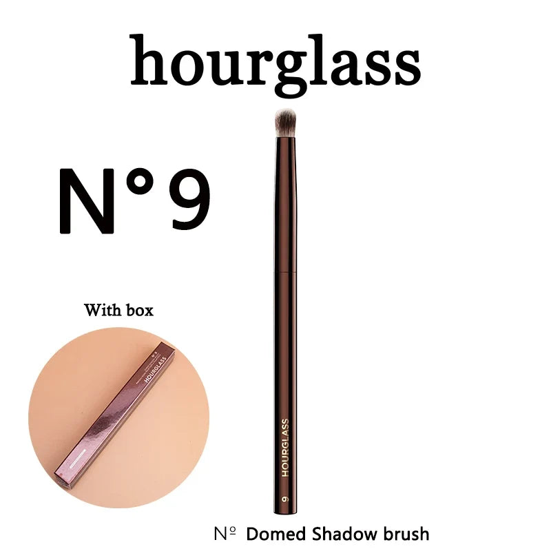 Blushimmer seamless finish concealer brush with angled design for precise application of liquid and cream concealer.