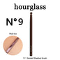 Blushimmer seamless finish concealer brush with angled design for precise application of liquid and cream concealer.