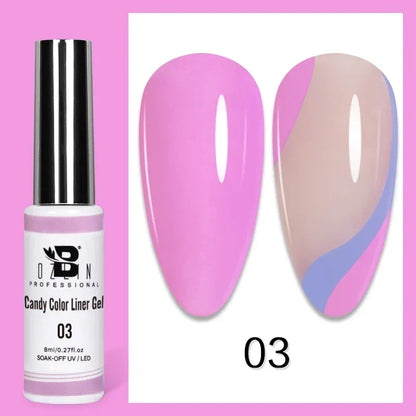 Blushimmer 5ML gold and silver metallic gel polish with chrome mirror finish, perfect for UV LED semi-permanent nail art.