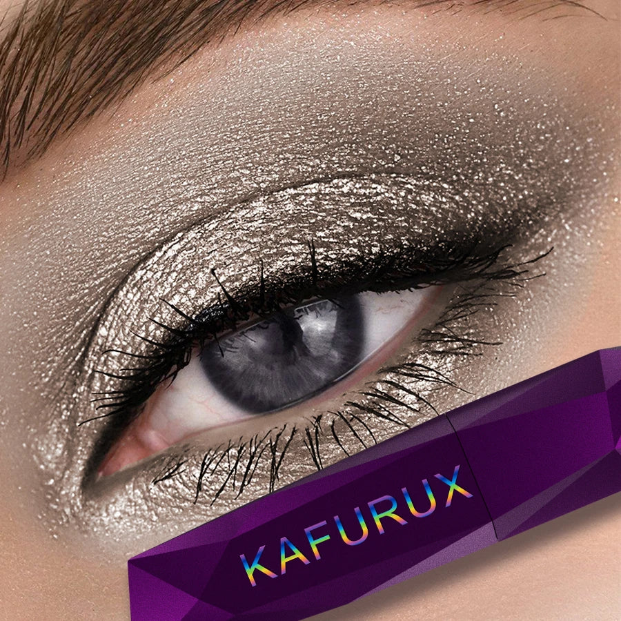 Blushimmer 25-color waterproof eyeshadow stick with glitter and matte finishes, long-lasting makeup for eyes and face highlighting.