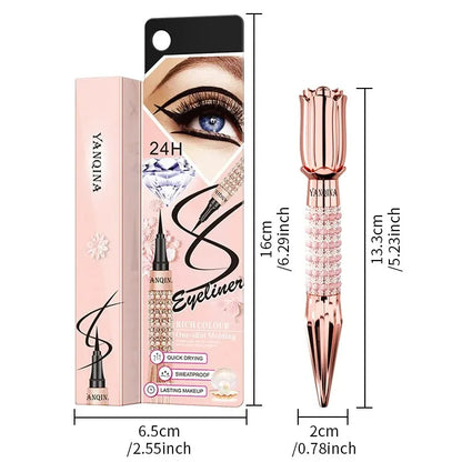 Yanqina Precision Liquid Eyeliner Pen - Waterproof Black