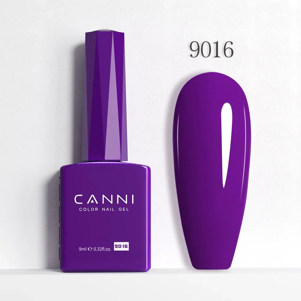 Blushimmer CANNI Hema Free Nail Gel Polish Fall Collection with semi-permanent diamond long wear top coat in red and nude jelly colors