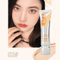 Blushimmer Airy Lasting Makeup Foundation and Concealer in a 30ml tube, featuring moisturizing, brightening, and pore-filling primer.