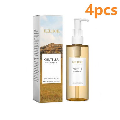 Blushimmer EELHOE Facial Cleansing Oil with Centella Asiatica for sensitive skin, deep cleansing, and makeup removal.