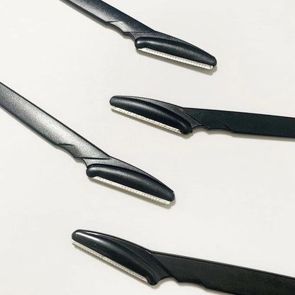 Blushimmer eyebrow trimmer with portable face razor and hair remover blades, suitable for eyebrow shaping and facial hair removal.