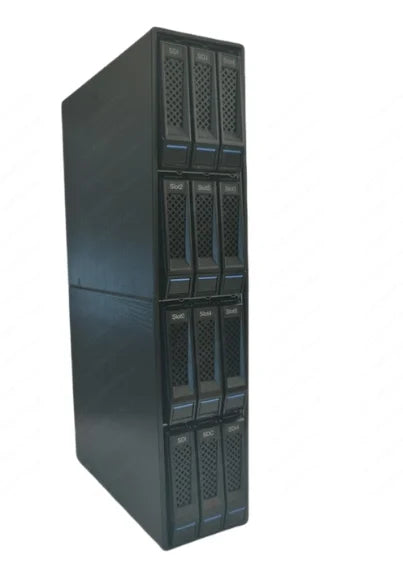 12-Bay Hard Disk Cabinet Nas External Storage Box 12G Backplane Series Cages