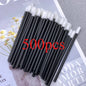 Set of 500 disposable lip brushes, mascara wands, and eyelash extension applicators from Blushimmer, ideal for makeup and beauty use.