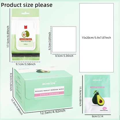 Blushimmer facial makeup remover wipes, pack of 1 and box of individually wrapped wipes for gentle makeup removal.