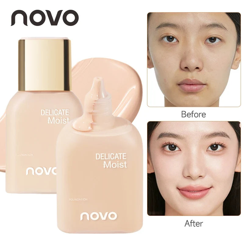 Smooth Liquid Foundation, Moisturizing BB Cream, Long-Lasting Oil-Control CC Cream, Waterproof And Sweat-Proof,Even skin tone