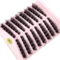 New 8 Rows Mink Eyelashes Natural Bundles Eyelash Extension 3D Russia Volume Individual Eyelash Cluster Makeup Tools Lashes