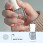 Blushimmer 40-color no-bake water-based nail polish with glitter sequins, quick-drying, long-lasting, nude shades, healthy formula