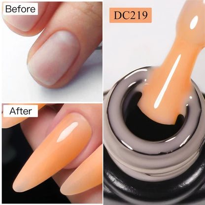 Blushimmer MTSSII 7ml clear nude pink red quick extension gel for nails, hard gel for building and nail art applications