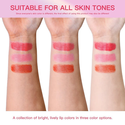 Glass Tinted Lip Balm Light Cherry Red Orange Glow Moisturizing Vegetarian Lip Balm With Bright Clear Color Korea Lip Cosmetics