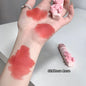 Blushimmer Cute Little Bear Lip Glaze Mist face lipstick in matte velvet finish, with a whitening lip cream and colorful lip color.