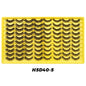 Blushimmer DINGSEN 40 pairs faux mink volume strip eyelashes kit with soft, natural-looking false eyelash extensions.