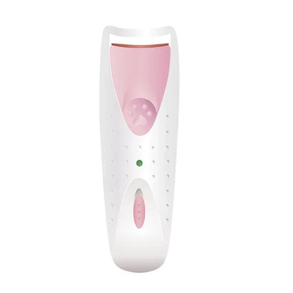 Blushimmer electric heated eyelash curler for women, automatic lash perm tool with long-lasting curling and eyelash clip.