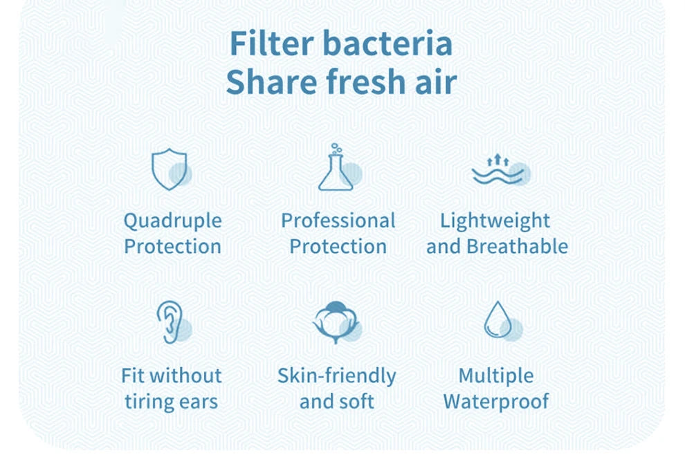 Adult Fish Shape Certified KN95 FFP2 Mask 4 Layers Black Fabric Mascarillas Mouth FPP2 Face Mask KN95 Filter Respirator ffp2mask