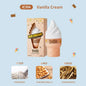 Cute ice cream-shaped perfume bottle by Blushimmer featuring fruity floral vanilla fragrance, 50ml long-lasting eau de toilette.