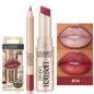 Professional 2PCS Lip Liner Lipstick Set Matte Finish High Pigment Long Lasting Waterproof Sweatproof Cosmetic Beauty Kit