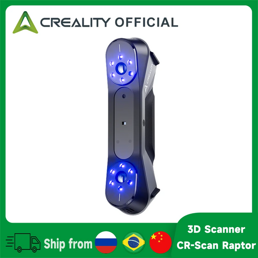 Creality 3D Scanner CR-Scan Raptor Multiple-line Blue NIR 0.02mm Accuracy 60FPS Anti-Shake Tracking Scanning 24Bit Color Scanner