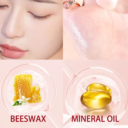 Blushimmer Invisible Pore Cream primer stick applied to face, showing smooth, matte finish with brightened skin and oil control.