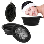 1 Pcs Large Foldable Silicone Bowl For Face Ice Bath And Home Skincare Routine Portable Face Dipping Bowl For Women And Girls