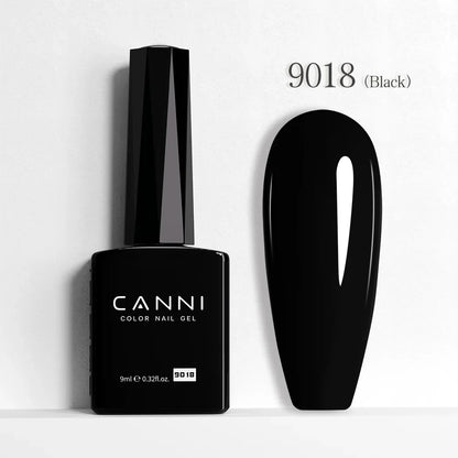 Blushimmer CANNI Hema Free nail gel polish fall color collection with semi-permanent diamond long wear top coat in red and jelly nude shades