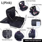New Oxford Makeup Bag For Women Professional Large Capacity  Travel Cosmetic Case Waterproof Manicure Makeup Toolbox