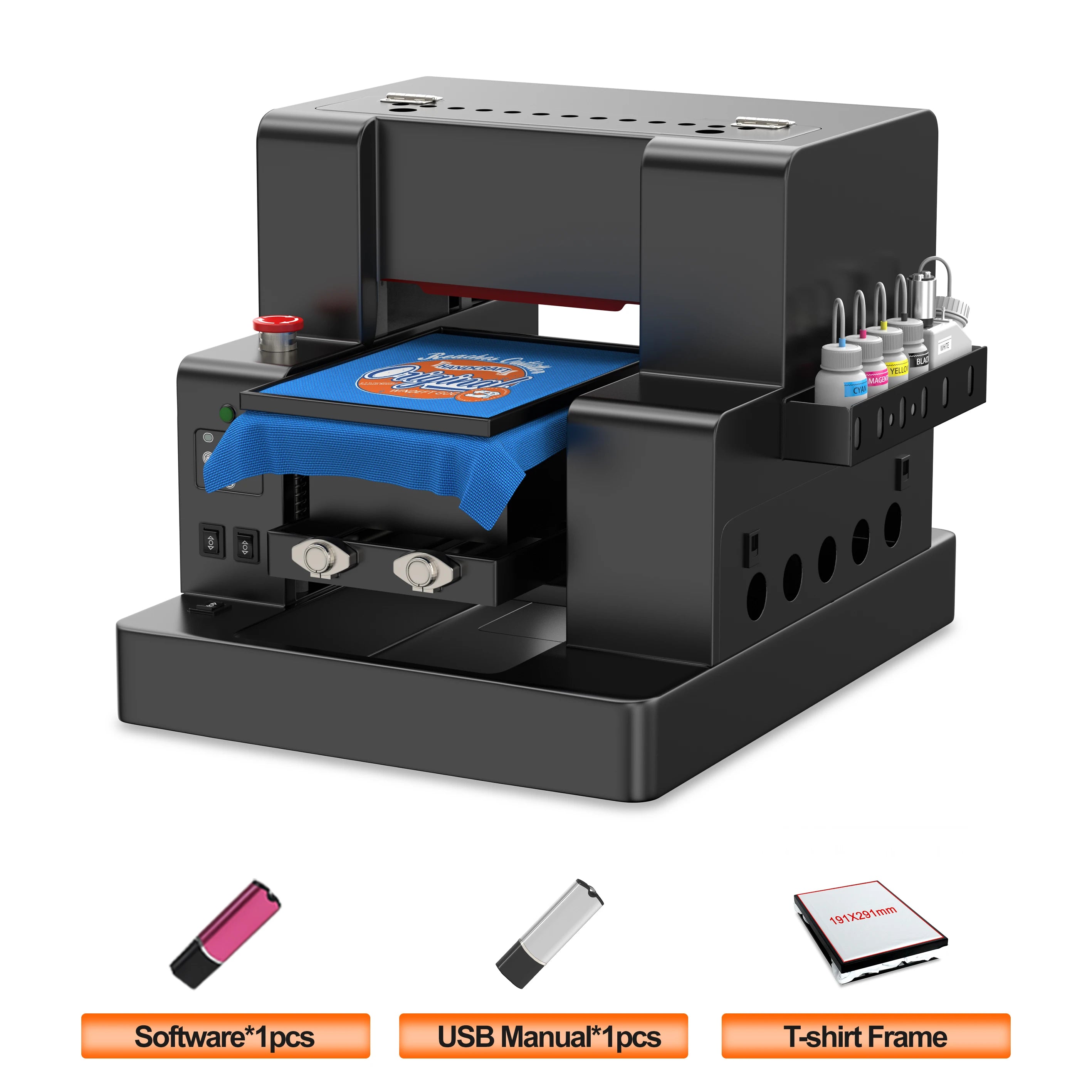 A3 DTG Printer impresora A4 L805 DTG Flatbed Printer Direct Print to Clothes Printing Machine A3 DTG Direct to Garment Printer
