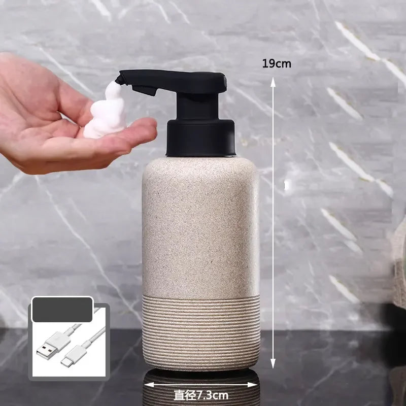 Automatic induction hand sanitizer bottle household smart foam mobile phone electric foaming bottle induction hand sanitizer