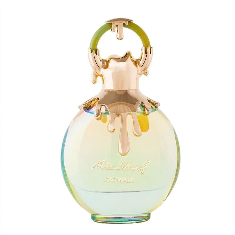 Blushimmer feminine fruity perfume bottle with a soft, bright scent and elegant packaging, designed for women.