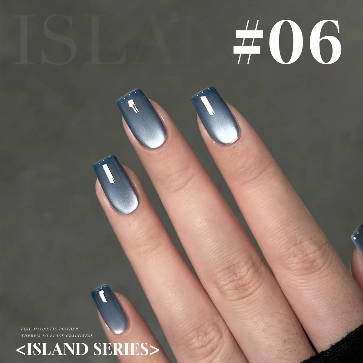 Blushimmer MIANEL 12ml Emperor Green cat eye gel nail polish with a glossy finish, suitable for nail salons and green nail designs.