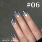 Blushimmer MIANEL 12ml Emperor Green cat eye gel nail polish with a glossy finish, suitable for nail salons and green nail designs.