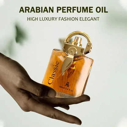 Blushimmer 100ml unisex Arabic perfume spray, long-lasting eau de parfum with pheromones, elegant fragrance for women and men