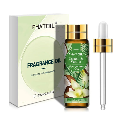 Blushimmer PHATOIL 10ml fragrance oil for women with strawberry, peach, angel sea breeze, coconut, vanilla, and bubble gum scent